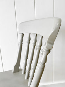 A Vintage Set of 4 Spindle Back Chairs