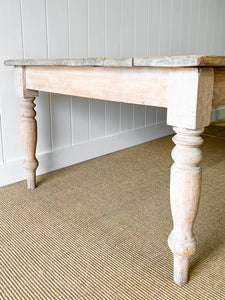 An English Country Pine 10ft Farmhouse Table c1890