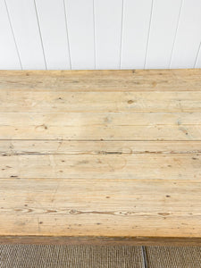 An English Country Pine 10ft Farmhouse Table c1890