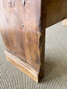 An Antique English Pine Bench c1890