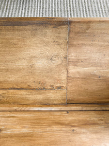 An Antique English Pine Bench c1890