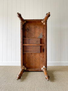 An Antique English Country 5ft Dining Harvest Farmhouse Table