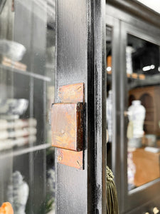 A Pair of Early 19th Century English Mahogany Ebonized Bookcases