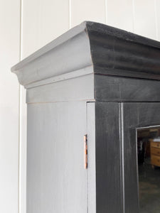 A Pair of Early 19th Century English Mahogany Ebonized Bookcases
