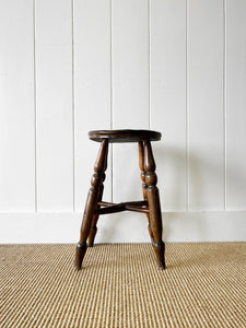 A Victorian Wooden Stool