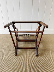 A Stunning English 18th Century Mahogany Occasional Chair Newly Upholstered