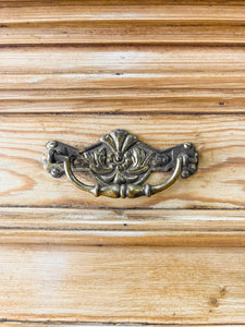 A Large 19th Century Pine Cupboard or Sideboard c1880
