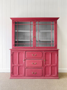 A Delightful Painted Pine Cabinet c1900