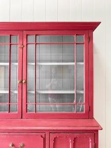 A Delightful Painted Pine Cabinet c1900