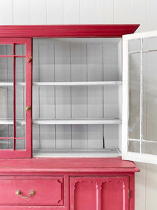 A Delightful Painted Pine Cabinet c1900