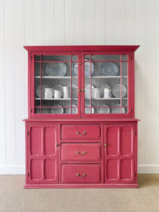A Delightful Painted Pine Cabinet c1900