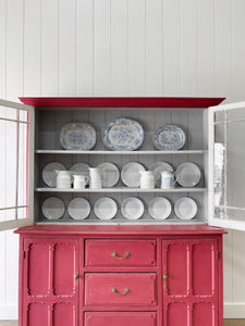 A Delightful Painted Pine Cabinet c1900