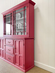 A Delightful Painted Pine Cabinet c1900