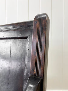 A Good 19th Century English Oak Settle