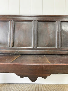 A Good 19th Century English Oak Settle
