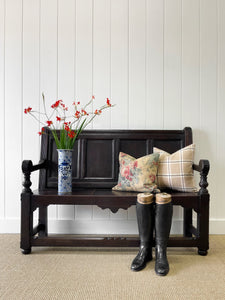 A Good 19th Century English Oak Settle
