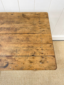 An English 9ft  8in Early 19th Century Country Pine Farmhouse Sideboard Harvest Table