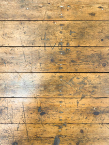An English 9ft  8in Early 19th Century Country Pine Farmhouse Sideboard Harvest Table