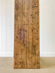An English 9ft  8in Early 19th Century Country Pine Farmhouse Sideboard Harvest Table