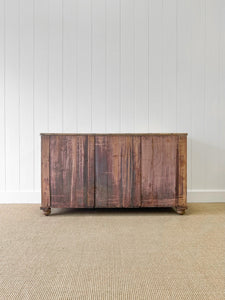 An Antique English Pine Sideboard c1890