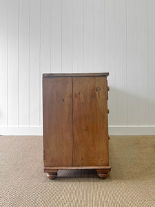 An Antique English Pine Sideboard c1890