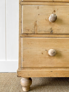 A 19th Century English Chest of Drawers