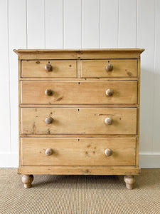 A 19th Century English Chest of Drawers