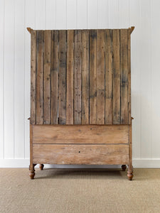 A Large 19th Century Pine Welsh Dresser or Cupboard