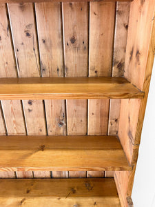A Large 19th Century Pine Welsh Dresser or Cupboard