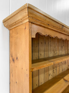 A Large 19th Century Pine Welsh Dresser or Cupboard