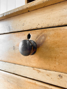 A Large 19th Century Pine Welsh Dresser or Cupboard