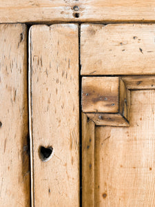 A Large 19th Century Pine Welsh Dresser or Cupboard