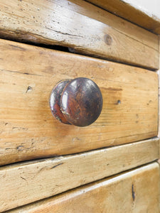 A Large 19th Century Pine Welsh Dresser or Cupboard