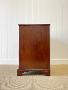 An Early 19th Century English Country Made Mahogany Chest of Drawers Dresser
