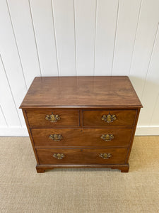 An Early 19th Century English Country Made Mahogany Chest of Drawers Dresser