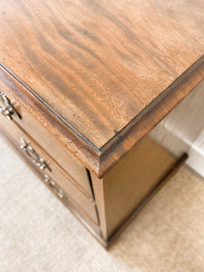 An Early 19th Century English Country Made Mahogany Chest of Drawers Dresser