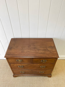 An Early 19th Century English Country Made Mahogany Chest of Drawers Dresser
