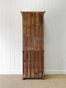 An 8ft tall, 19th Century English Pine Bookcase or Cupboard