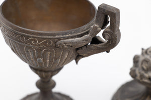 States Metal Baroque Urn