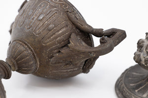 States Metal Baroque Urn