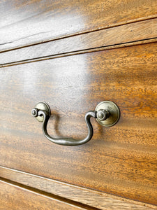 An 18th Century English Mahogany Chest of Drawers or Dresser