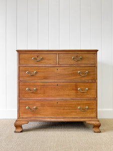 An 18th Century English Mahogany Chest of Drawers or Dresser