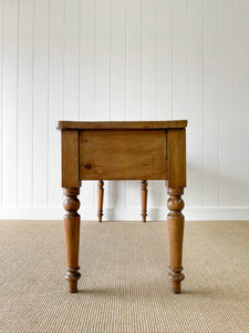 An Antique English Almost 6ft Dining Server or Console Table