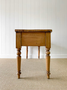 An Antique English Almost 6ft Dining Server or Console Table
