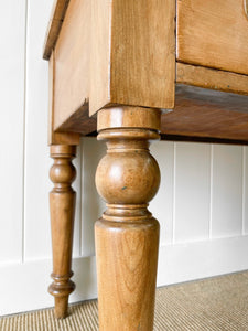 An Antique English Almost 6ft Dining Server or Console Table