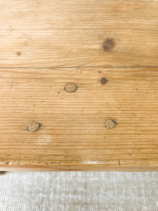 An Antique English Almost 6ft Dining Server or Console Table