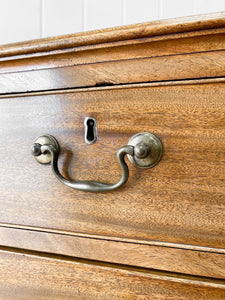 An 18th Century English Mahogany Chest of Drawers or Dresser
