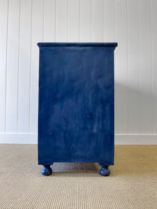 An  Antique English Campaign Chest of Drawers or Dresser
