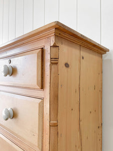 A 19th Century English Chest of Drawers or Dresser