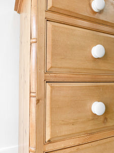 A 19th Century English Chest of Drawers or Dresser